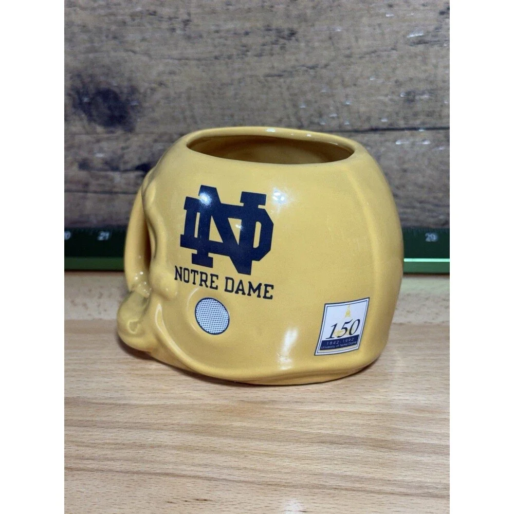 🔥RARE - Vintage 150 Year Anniversary Notre Dame University Coffee Mug